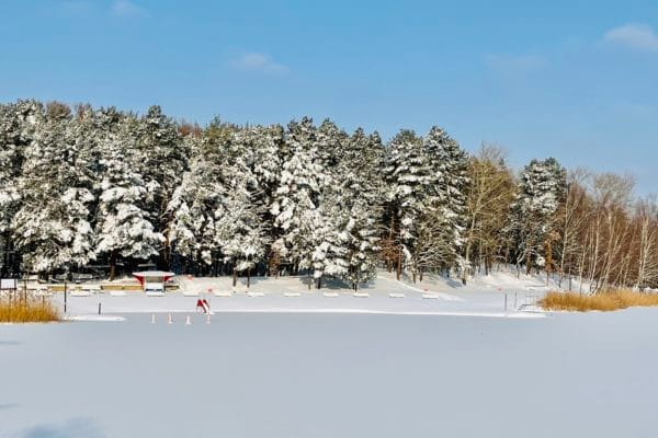 Heidesee Eisfläche